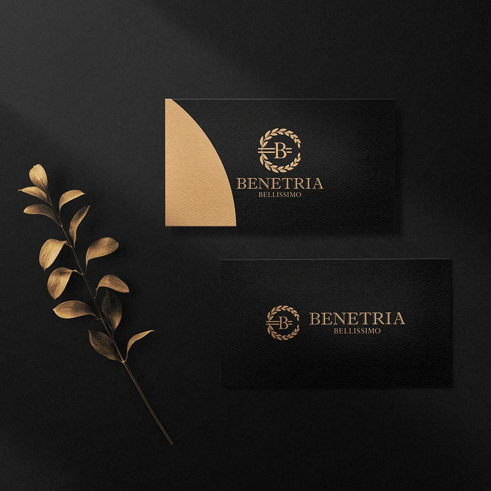 BENETRIA 로고 디자인 3