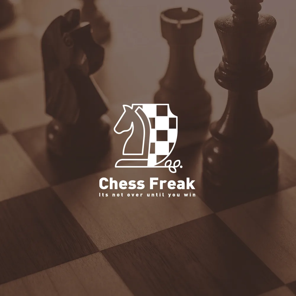 Chess Freak 로고 디자인 3
