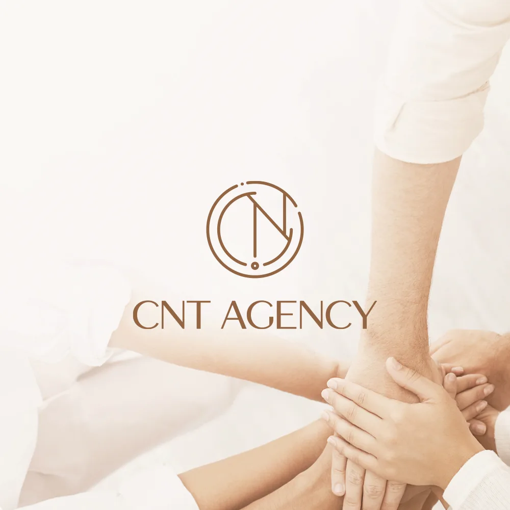 CNT AGENCY 로고 디자인 3