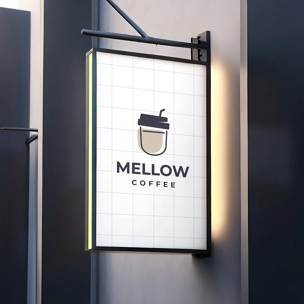 MELLOW COFFEE 로고 디자인 2