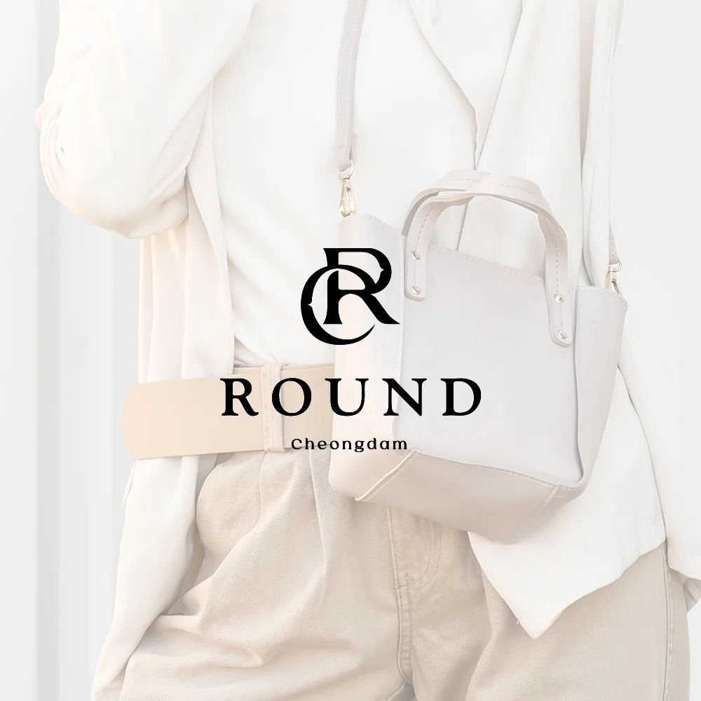 ROUND CheongDam 로고 디자인 2