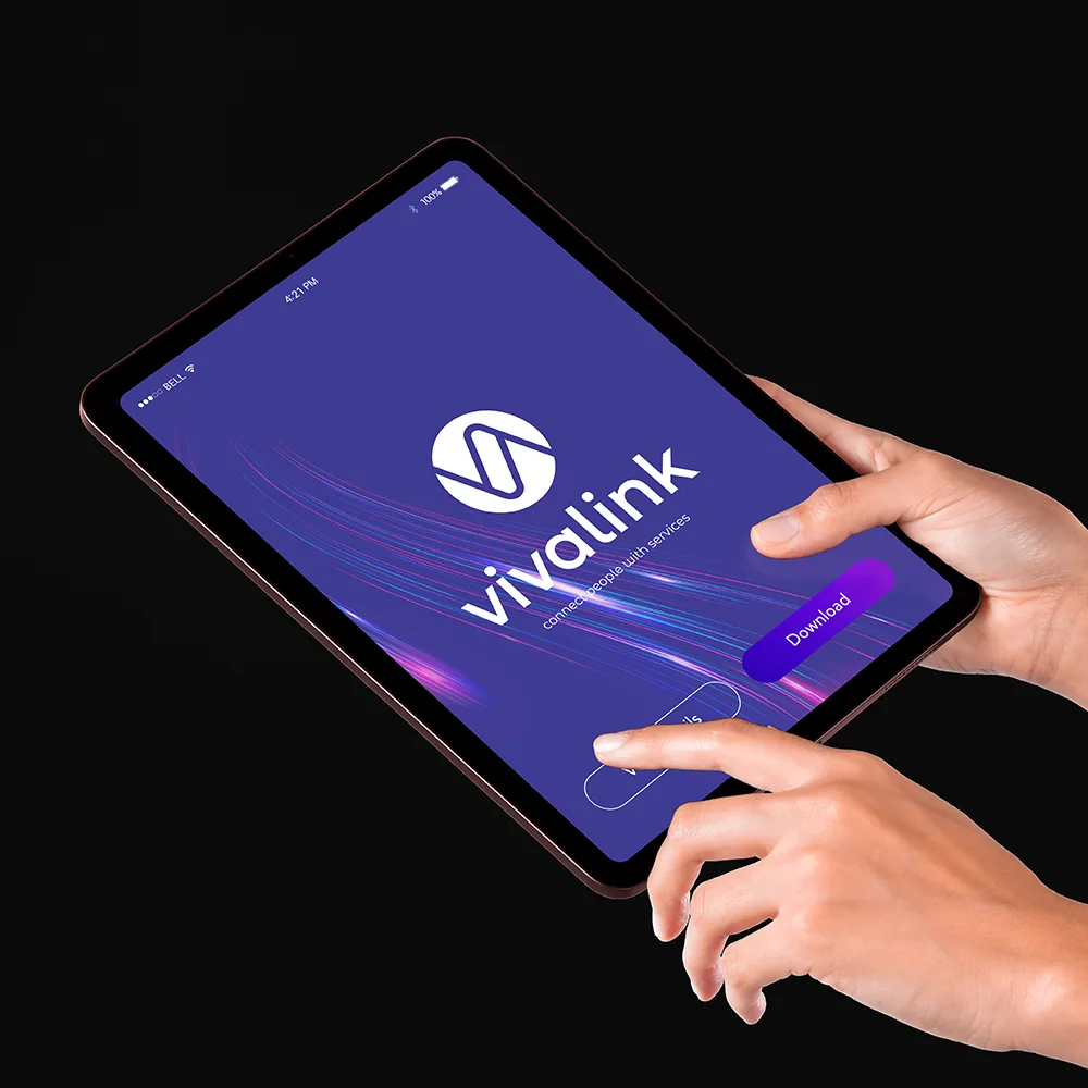vivalink 로고 디자인 2