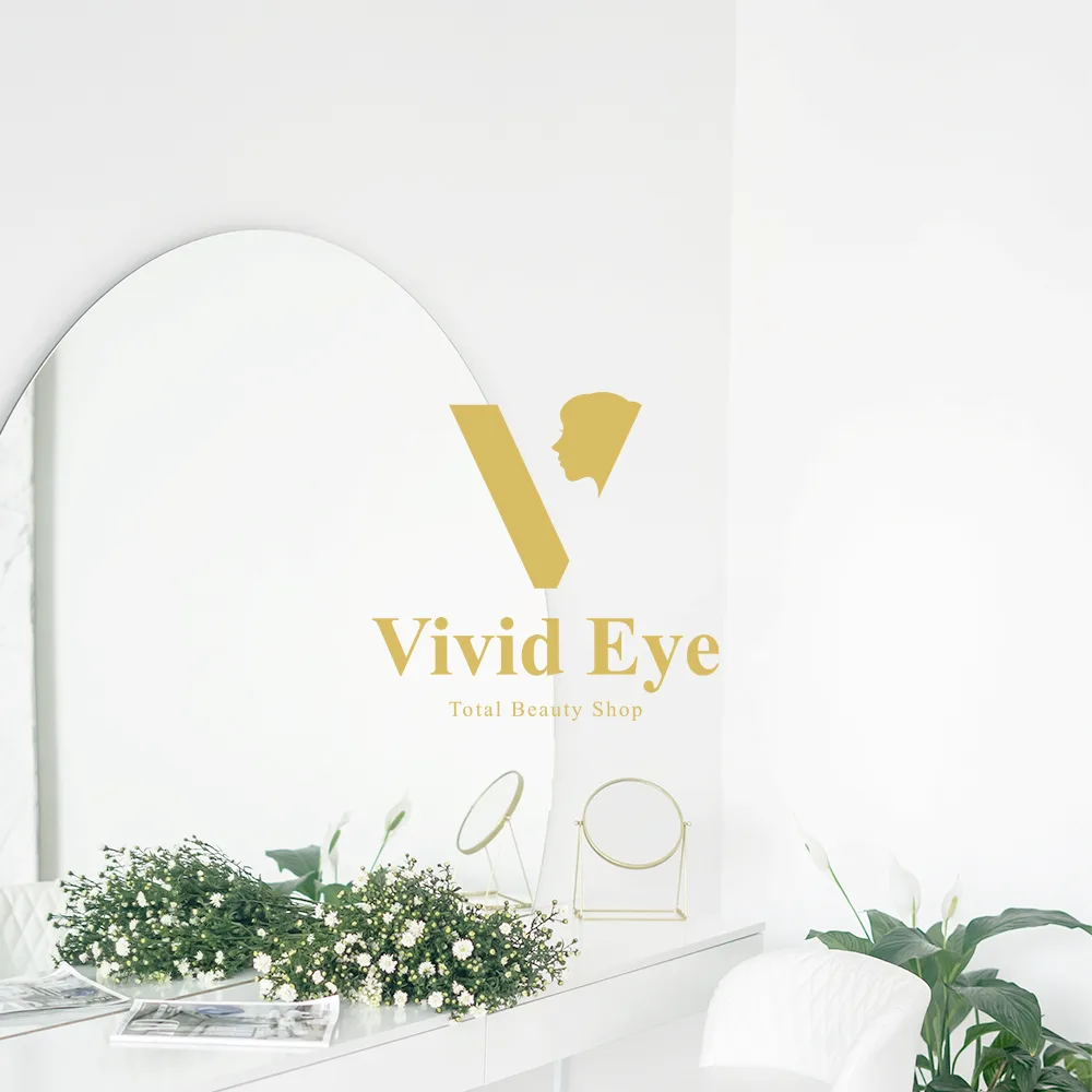 Vivid Eye 로고 디자인 3