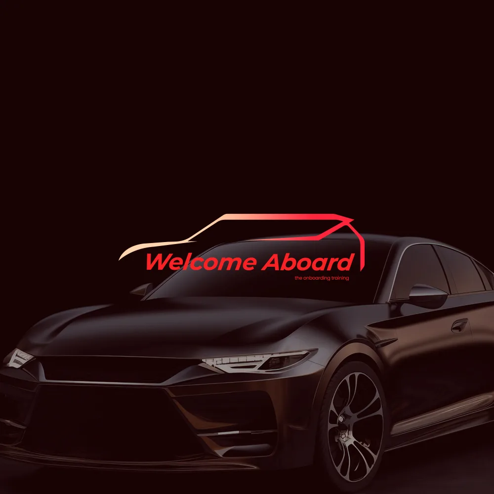 Welcome Aboard 로고 디자인 2