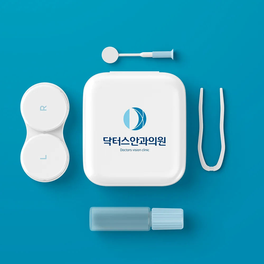 닥터스안과의원 로고 디자인 2