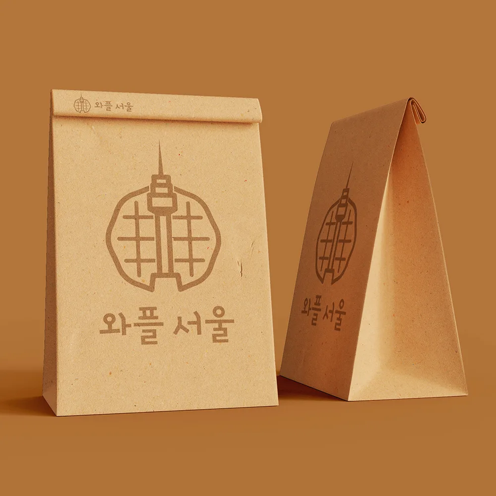 와플서울 로고 디자인 3
