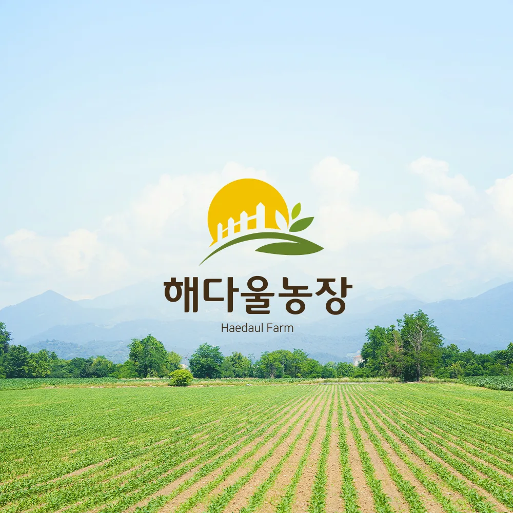 해다울농장 로고 디자인 3
